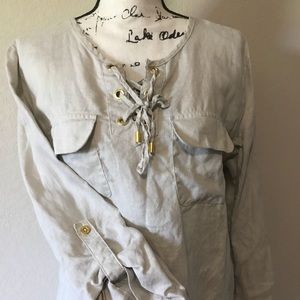 Ellen Tracy Boho Top